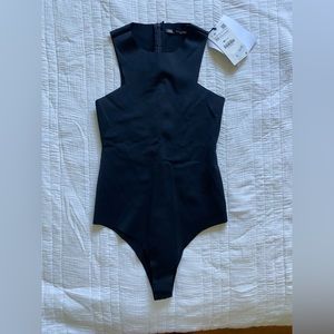 NWT ZARA Cut out bodysuit